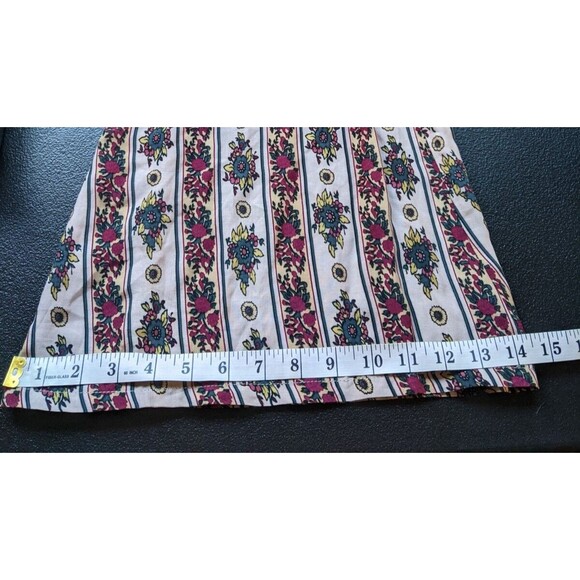 NOVELLA ROYALE Lana Jumpsuit Rayon Floral Elastic Waist Handmade Size XS - Picture 8 of 14